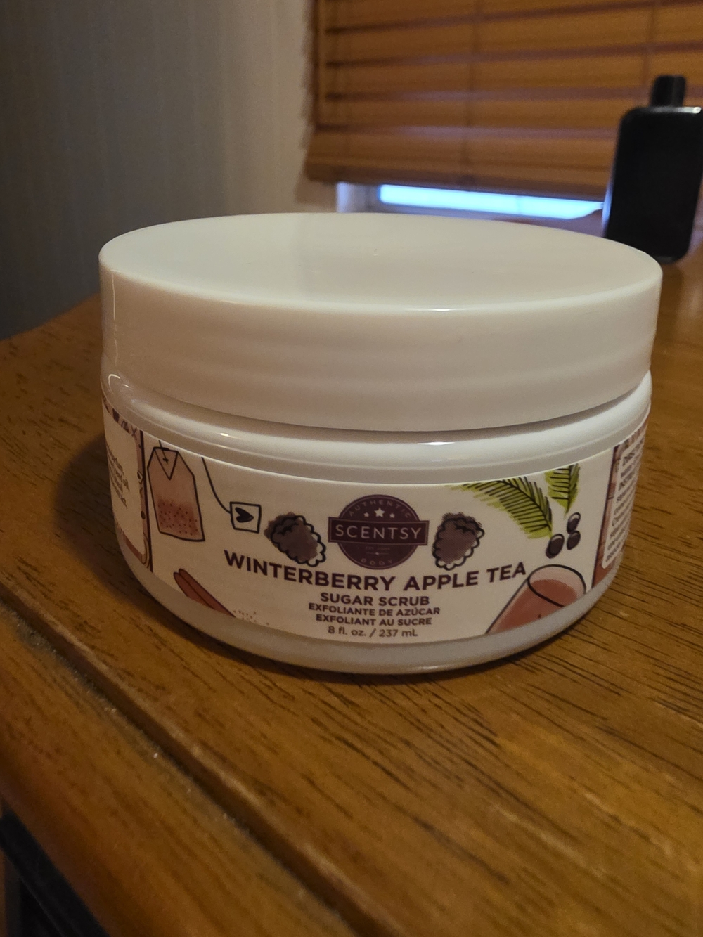 Scentsy Winterberry Apple Tea Sugar Scrub - New And Sealed